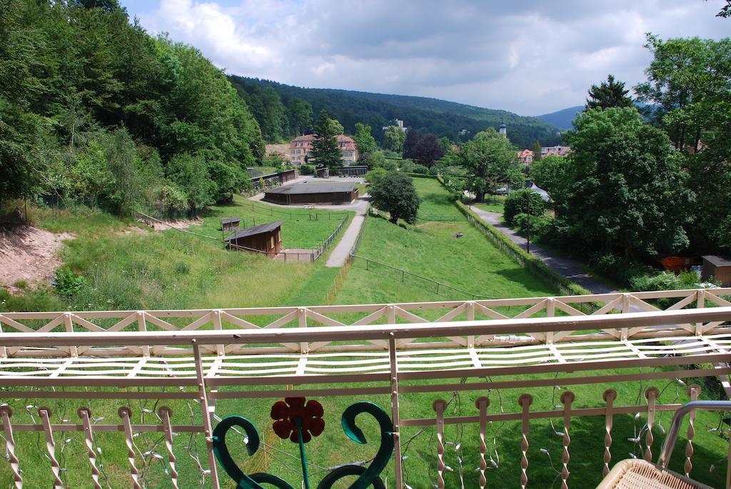 Rhoen Hotel Waldcafe St. Georg 스타츠바드브루케나우 외부 사진