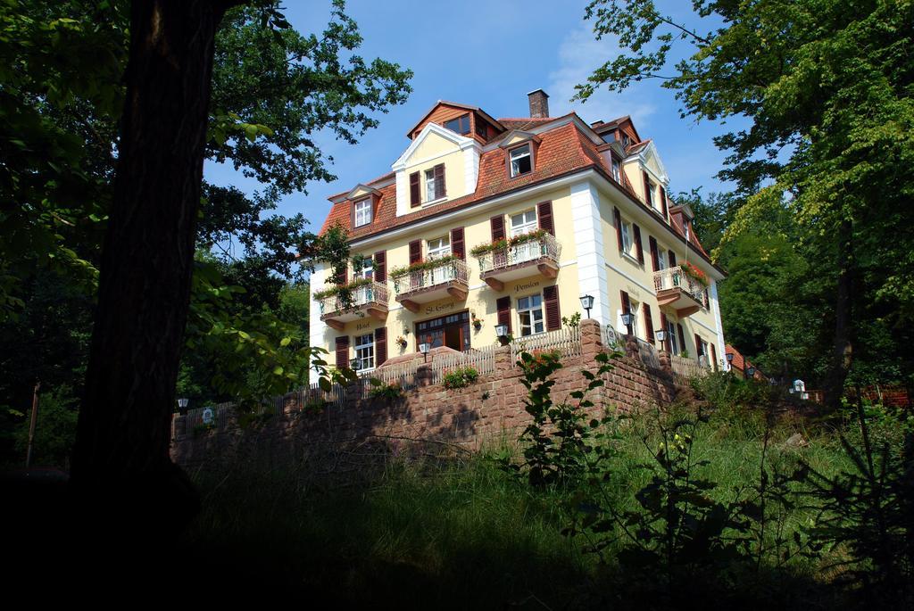 Rhoen Hotel Waldcafe St. Georg 스타츠바드브루케나우 외부 사진